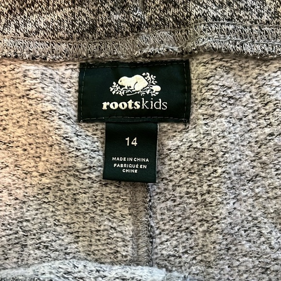 GIRLS GRAY ROOTS PANTS - Picture 3 of 5